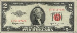 2 Dollars ÉTATS-UNIS D AMÉRIQUE  1953 P.380c
