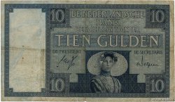10 Gulden PAYS-BAS  1932 P.043d