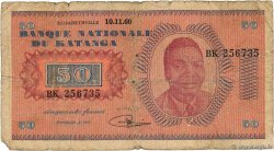 50 Francs KATANGA 1960 P.07a