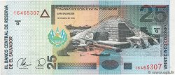 25 Colones EL SALVADOR 1999 P.155a FDC