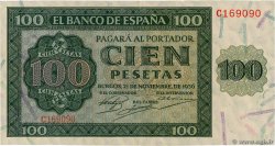 100 Pesetas ESPAGNE 1936 P.101