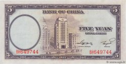 5 Yüan CHINE  1937 P.0080 NEUF