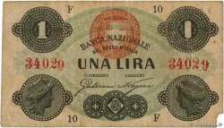 1 Lire ITALIE 1872 PS.731 TB
