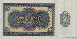 20 Deutsche Mark ALLEMAGNE RÉPUBLIQUE DÉMOCRATIQUE 1955 P.19a NEUF