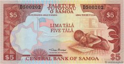 5 Tala SAMOA  2002 P.33a UNC