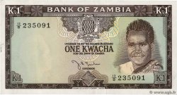 1 Kwacha ZAMBIE  1968 P.05a