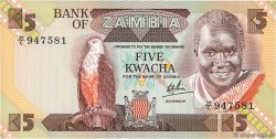 5 Kwacha ZAMBIE  1980 P.25c