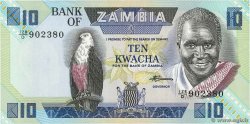 10 Kwacha ZAMBIE  1980 P.26e