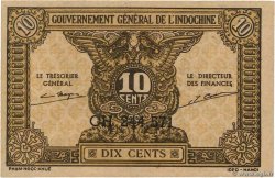 10 Cents INDOCHINE FRANÇAISE 1942 P.089a