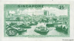 5 Dollars SINGAPORE 1967 P.02a q.SPL