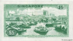 5 Dollars SINGAPORE  1967 P.02a VF+