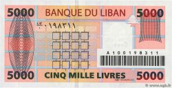 5000 Livres LIBAN 2008 P.085b NEUF