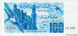 100 Dinars ALGÉRIE  1981 P.131a