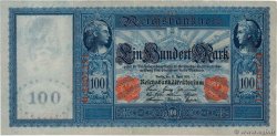 100 Mark GERMANY  1910 P.042 AU