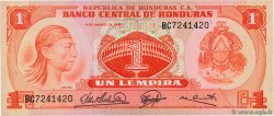 1 Lempira HONDURAS 1974 P.058
