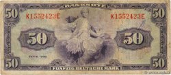 50 Deutsche Mark ALLEMAGNE FÉDÉRALE 1948 P.07a
