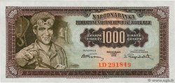 1000 Dinara YOUGOSLAVIE 1955 P.071b NEUF