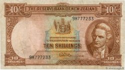 10 Shillings NOUVELLE-ZÉLANDE  1960 P.158c