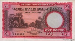 1 Pound NIGERIA  1958 P.04a