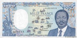 1000 Francs CAMEROUN  1986 P.26a
