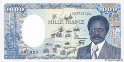 1000 Francs GABON  1986 P.10a