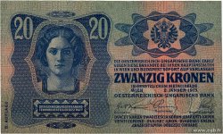 20 Kronen AUTRICHE 1913 P.014