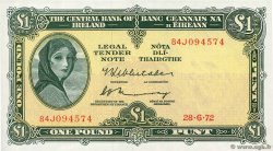 1 Pound IRLANDE  1972 P.064c