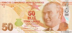 50 Lira TURQUIE  2009 P.225b