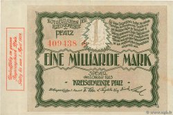 1 Milliard Mark ALLEMAGNE Speyer 1923 TTB