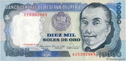 10000 Soles de Oro PÉROU 1981 P.124 pr.NEUF