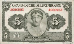 5 Francs LUXEMBOURG  1944 P.43b