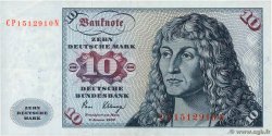 10 Deutsche Mark ALLEMAGNE FÉDÉRALE  1980 P.31d