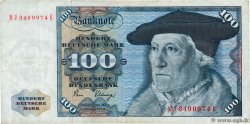 100 Deutsche Mark ALLEMAGNE FÉDÉRALE  1980 P.34d