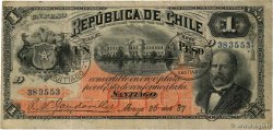 1 Peso CHILE
1887 P.011b BC+