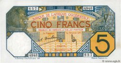 5 Francs DAKAR AFRIQUE OCCIDENTALE FRANÇAISE (1895-1958) Dakar 1932 P.05Bf