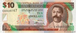 10 Dollars BARBADOS 2012 P.68c AU