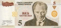 5 Lira TURQUíA 2005 P.217