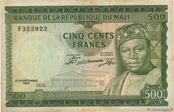 500 Francs MALí  1960 P.08