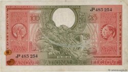 100 Francs - 20 Belgas BÉLGICA  1943 P.123