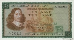 10 Rand SUDÁFRICA  1975 P.113c