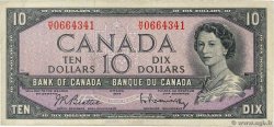 10 Dollars CANADá
  1954 P.079b