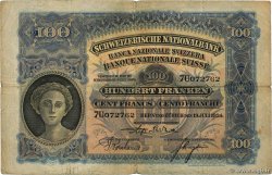 100 Francs SUISSE  1934 P.35h