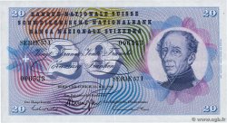 20 Francs SUISSE 1968 P.46p