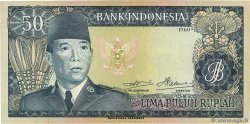 50 Rupiah INDONÉSIE  1960 P.085b