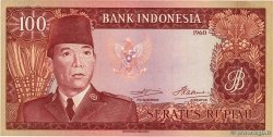 100 Rupiah INDONÉSIE  1960 P.086a