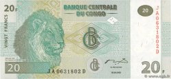 20 Francs RÉPUBLIQUE DÉMOCRATIQUE DU CONGO  2003 P.094