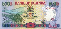5000 Shillings OUGANDA  1993 P.37b