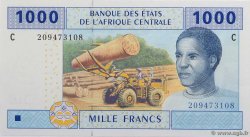 1000 Francs ÉTATS DE L AFRIQUE CENTRALE  2002 P.607Ca