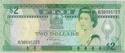 2 Dollars FIDJI  1987 P.087a