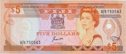 5 Dollars FIDJI  1991 P.091a
